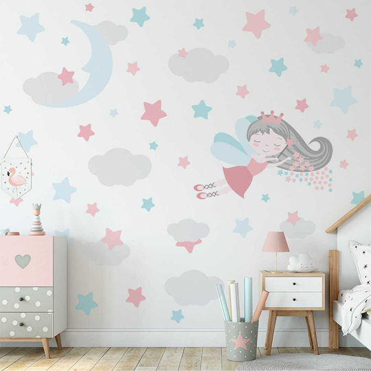 Thematischer Wandsticker Die Sternenfee 70x145cm