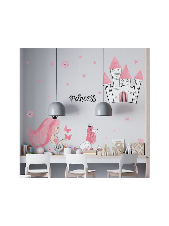 Caravelshop Kinder Wandsticker Wand 145x87cm
