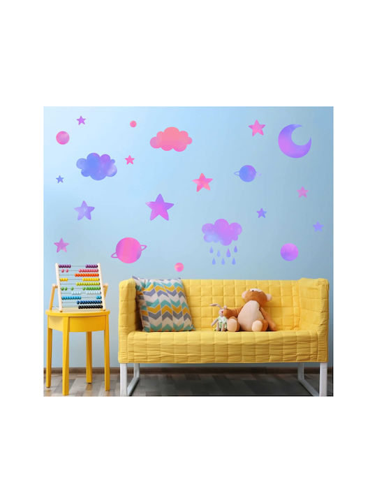Caravelshop Kinder Wandsticker Fenster 55x95cm