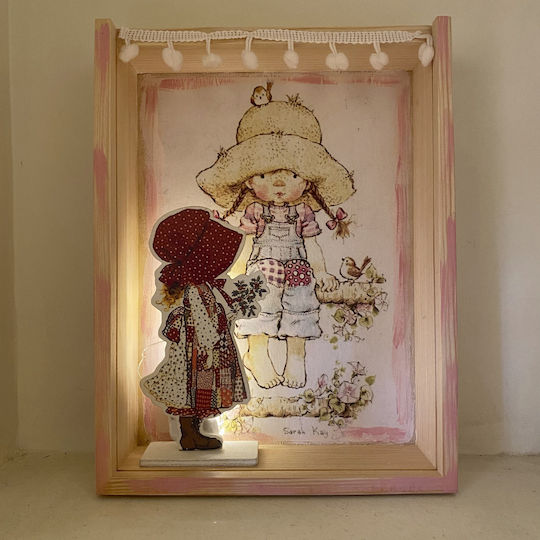 Illuminated Framed Led Sarah Kay
