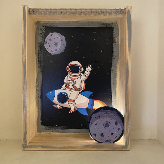 Illuminated Led Space Framed Wall Art