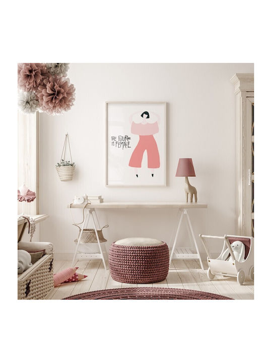 Αφίσες Poster Κορίτσι Ροζ Ρούχα Χαρτί 15x20cm