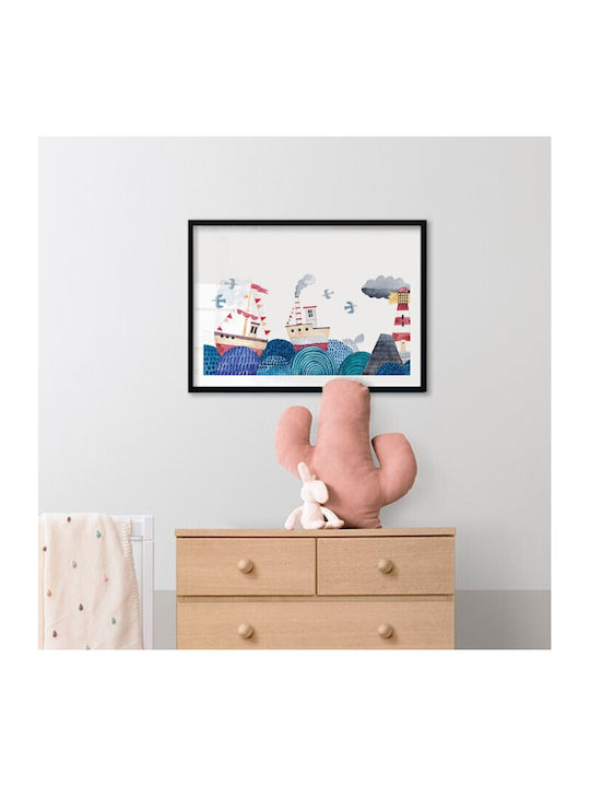 Αφίσες Poster Καραβάκια Στη Θάλασσα Χαρτί 20x15cm