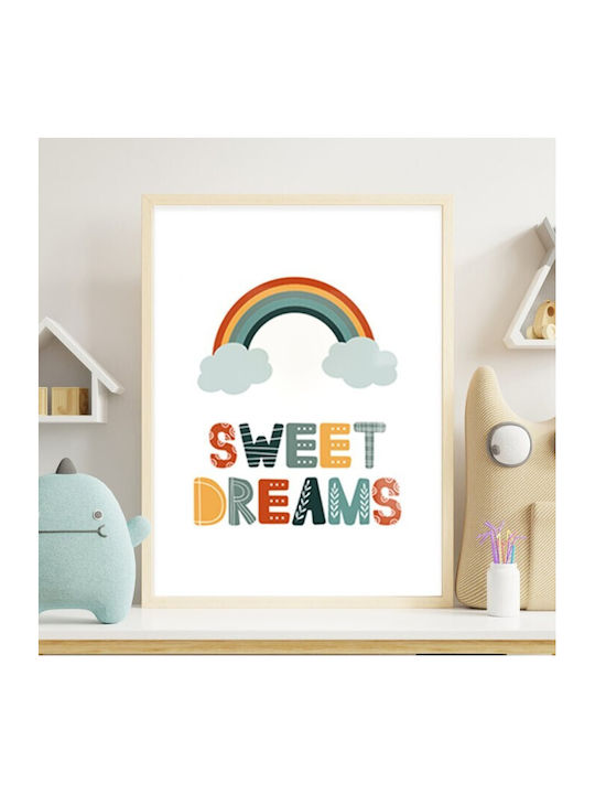 Αφίσες Poster Rainbow Sweet Dreams Χαρτί 15x20cm