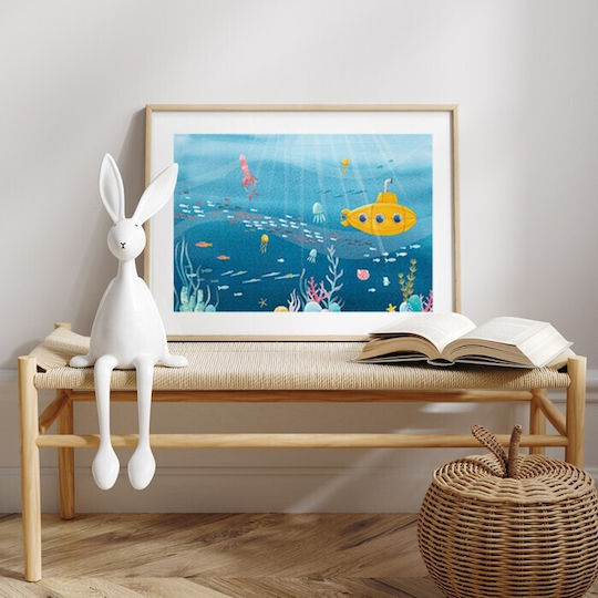 Posters Poster Yellow Submarine Underwater Paper 20x15cm