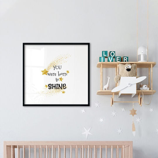 Born To Shine Poster Kids Poster Paper 80x80cm