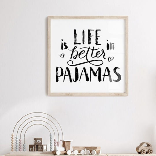 Kids Posters Poster Children's English Phrase 3 Paper 100x100cm