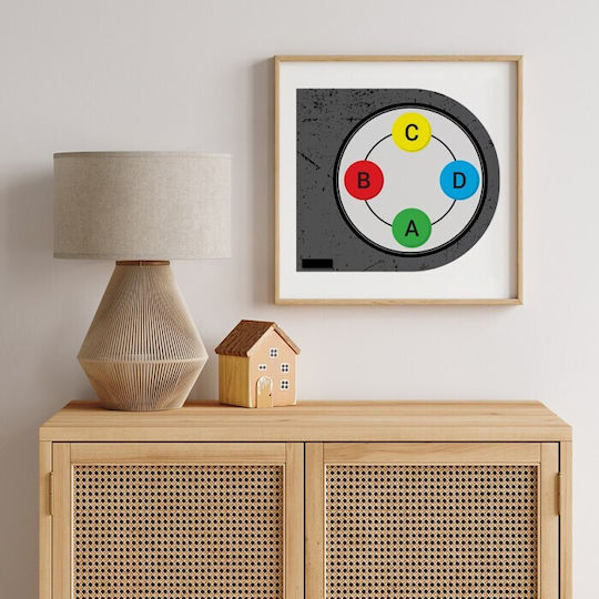 Posters Poster A B C D Paper 40x40cm