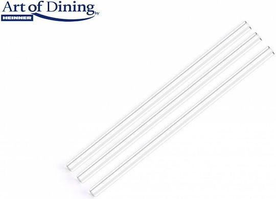 Set 6 Glass Straws + Cleaning Brush