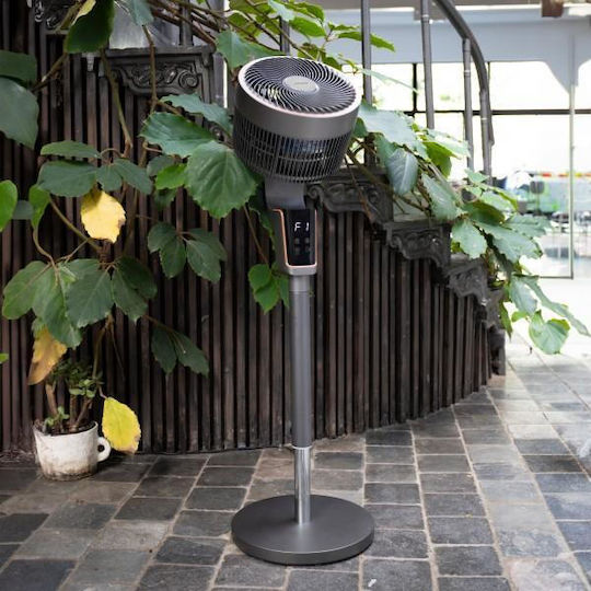 Livoo DOM486 Ανεμιστήρας Ορθοστάτης 70W με Τηλεχειριστήριο Γκρι