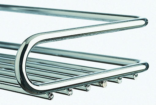Rack de vase de cabinet Metal în Argintiu Culori Rack de vase de cabinet Metal în Argintiu Culori