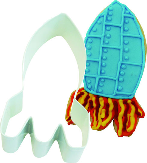 Cookie Cutter Decupator Metalic Navă Spațială 10,2cm 1 Bucată