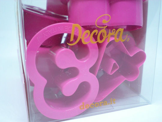 Plastic Cookie Cutter Decora Numbers Set 10 Pieces