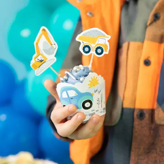 Οχήματα Cup Cake Wrappers 6 Τεμ