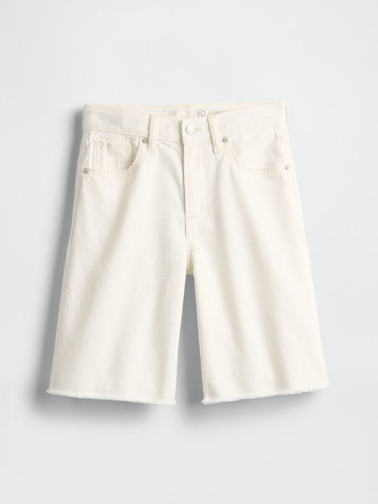 Kinder-Shorts/Bermudas Denim Off White