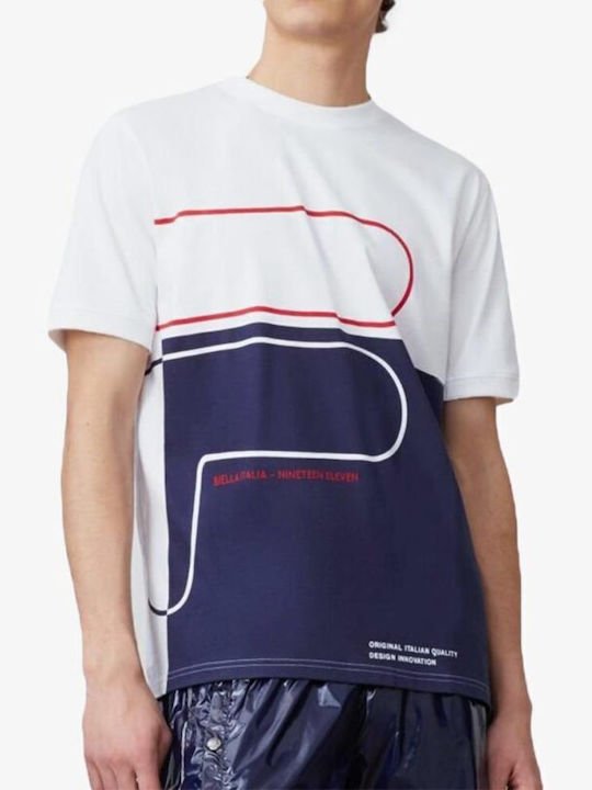 Heritage Salza T-shirt White / Navy