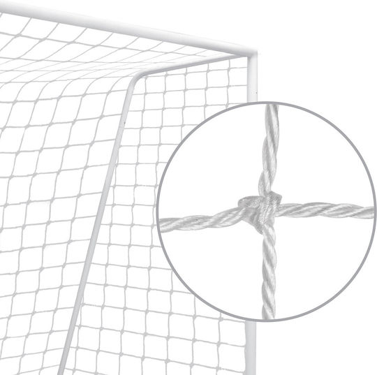 AMILA Fußballnetz 750x250x200cm Set 2Stücke