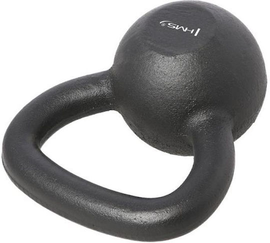 HMS Kettlebell aus Gusseisen 8kg Schwarz