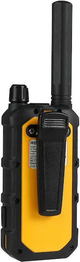 Retevis RB648P Ασύρματος Πομποδέκτης UHF 5W με Μονόχρωμη Οθόνη Σε Κίτρινο Χρώμα