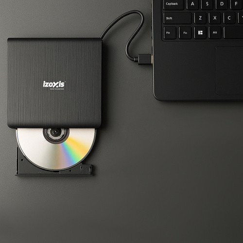 Izoxis Extern Unitate optică Înregistrare/Citire CD / DVD/CD