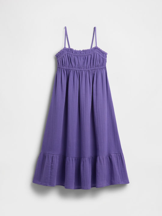 Kinderkleid Ärmellos Purple Loganberry