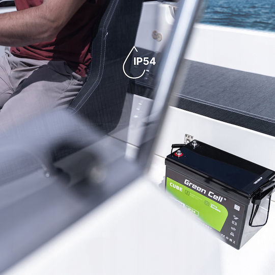 Green Cell Батерия UPS с Капацитет 200Ах и Напрежение 12.8V LFPGC12V200AH 1бр