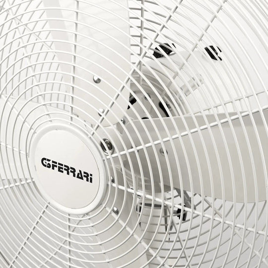 G3Ferrari Fan Pedestal 50W Fan Diameter 40cm White