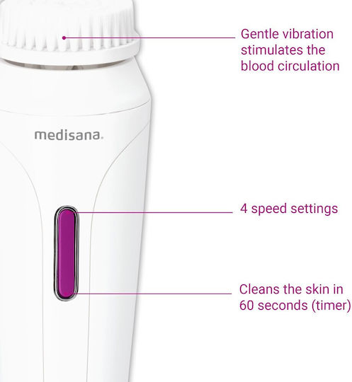 Medisana FB 885 Facial Cleansing Brush Βούρτσα Καθαρισμού Προσώπου 88565