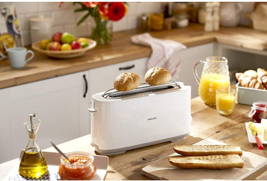 Philips Toaster 2 Slots 1030W White