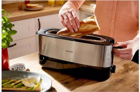 Philips Viva Collection Toaster 1 Steckplatz 950W Inox