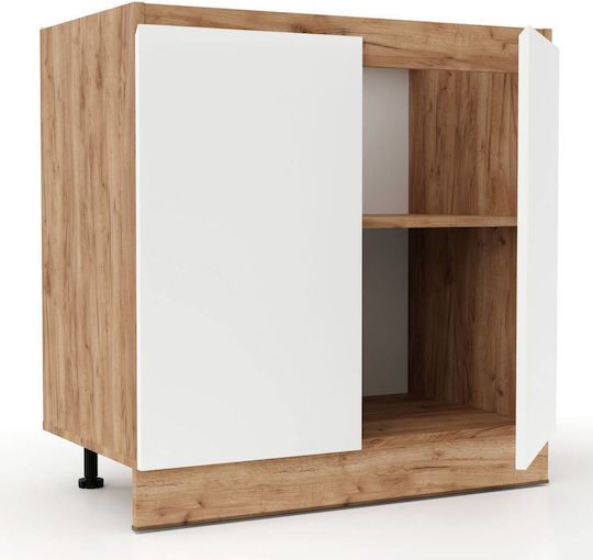 Soft Spülbeckenschrank White 80x46x81.5Stück