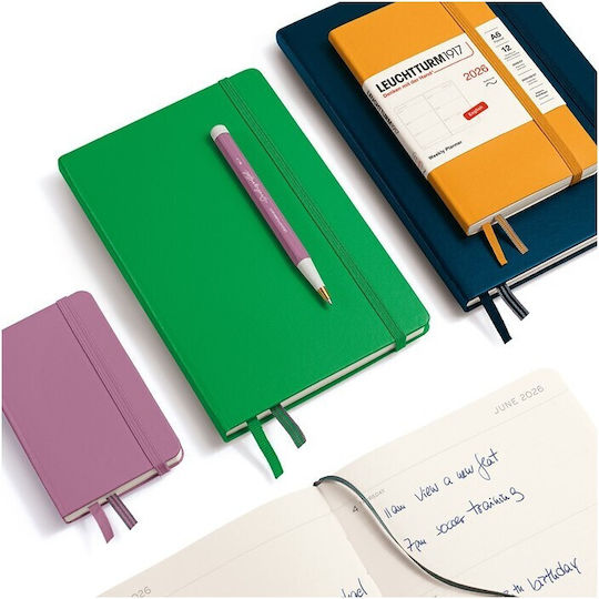 Weekly Planner 2026 A5 Hardcover Black Leuchtturm 4004117665998