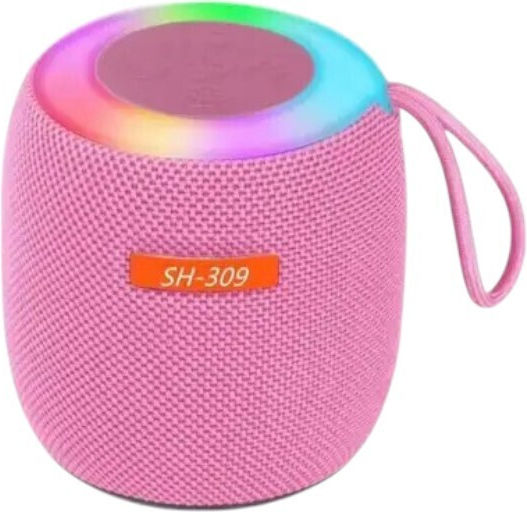 SH-309BT Bluetooth Speaker 3W with Battery Life up to 1.5 hours Pink