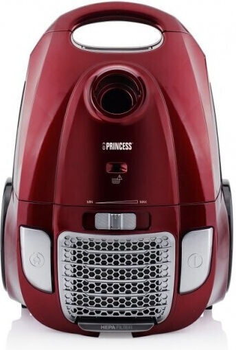 Princess 333001 Прахосмукачка 700W С торба 3лт Червен