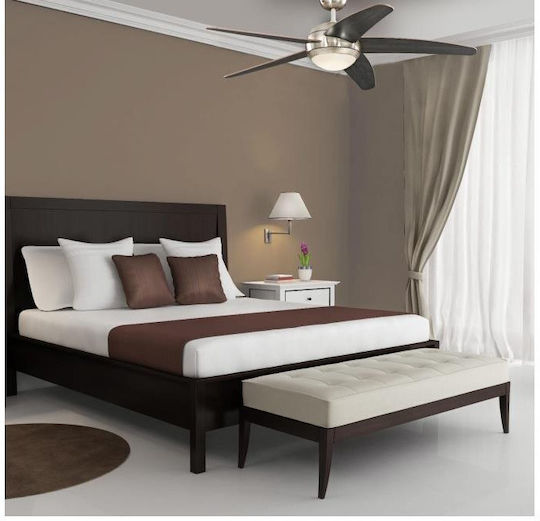 Westinghouse Bendan LED Ανεμιστήρας Οροφής 132cm με Φως Applewood