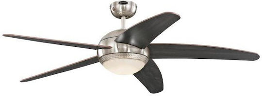 Westinghouse Bendan LED Ανεμιστήρας Οροφής 132cm με Φως Applewood