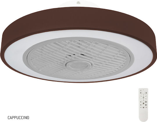 Gruppe Deckenleuchte 50cm mit Leuchte Cappuccino