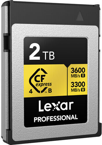 Lexar Professional CFexpress 2TB Class 10 3600MB/s
