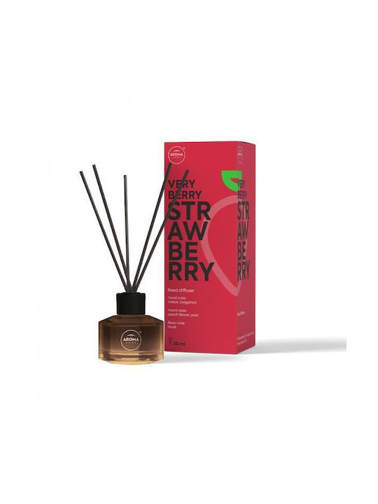 Aroma Home Diffuser με Άρωμα Φράουλα 190gr 50ml