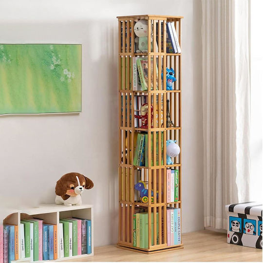 5-stufiges Regal H149x37x37cm Bambusholz