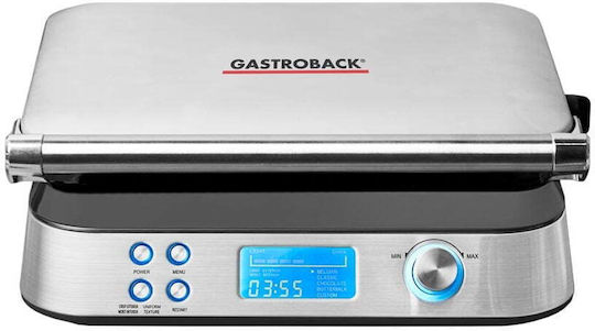 Gastroback Гофретник за Правоъгълни Гофрети 2 Места 1600W