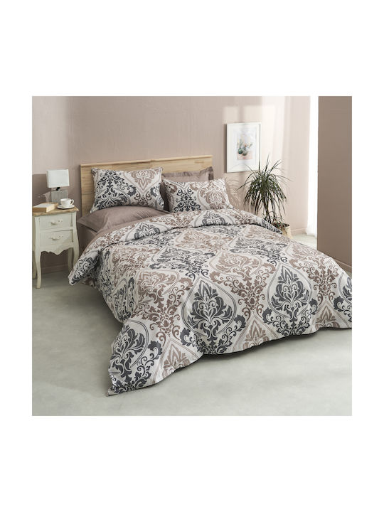 Charalambidis Textiles Σετ Μαξιλαροθήκες Μπεζ 52x72εκ.