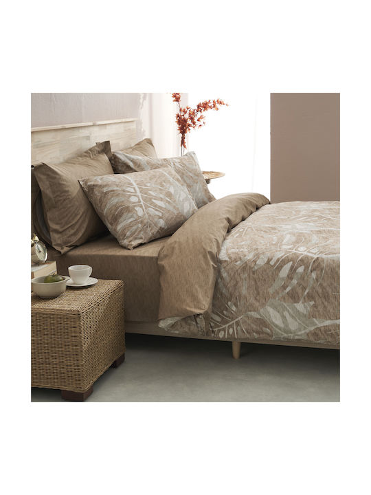 Charalambidis Textiles Сет Калъфки за Възглавници Бежов 52x72см.