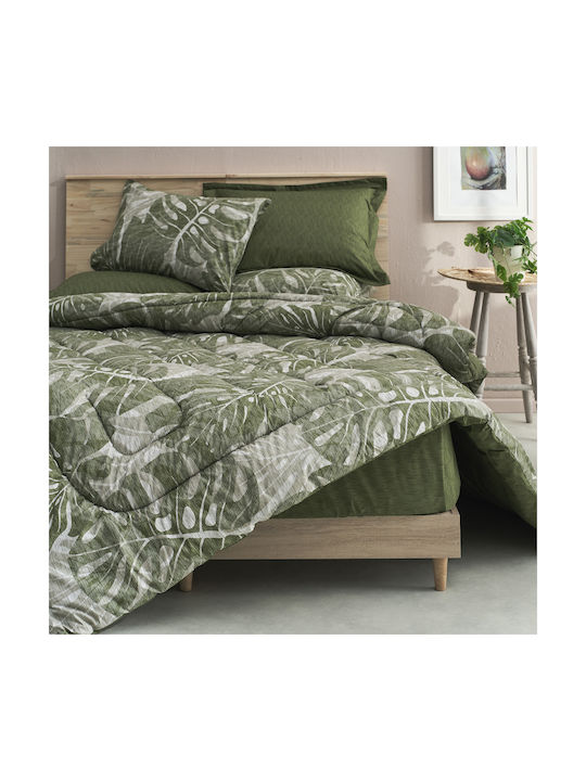 Charalambidis Textiles Pillowcase Set Green 52x72cm.