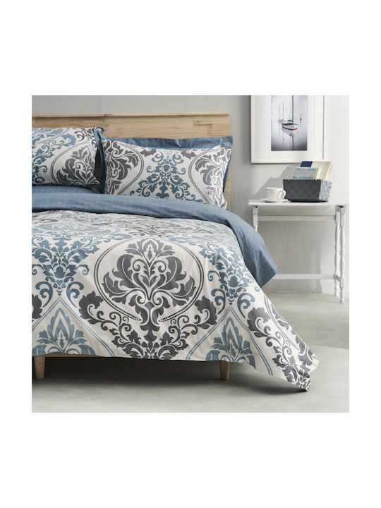 Charalambidis Textiles Pillowcase Set Blue 52x72cm.