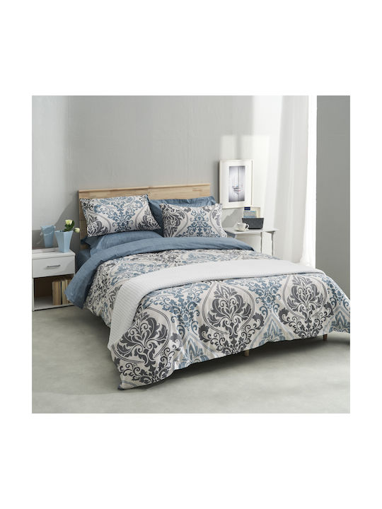 Charalambidis Textiles Pillowcase Set Blue 52x72cm.