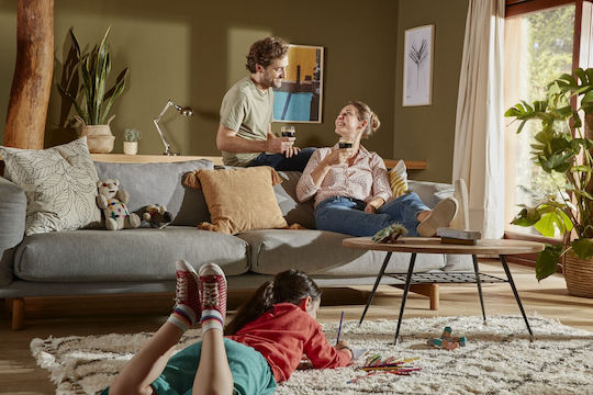 Philips Senseo Καφετιέρα για Κάψουλες Senseo Πίεσης 1bar Μαύρη