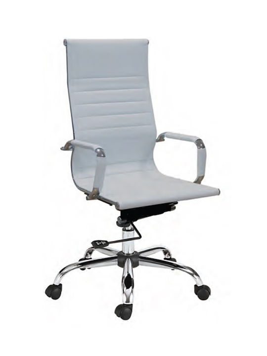 Zita Plus A8200 Scaun De Director Cu Inclinare Albă