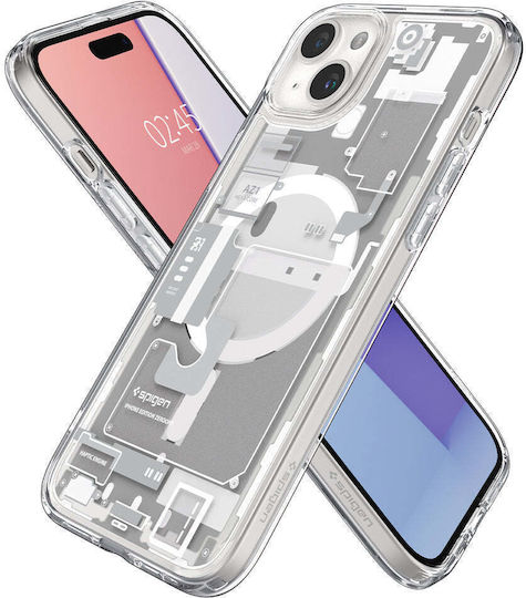 Spigen Ultra Hybrid Zero One Задна корица Пластмаса / Силикон 2мм Бял (iPhone 16 Plus)