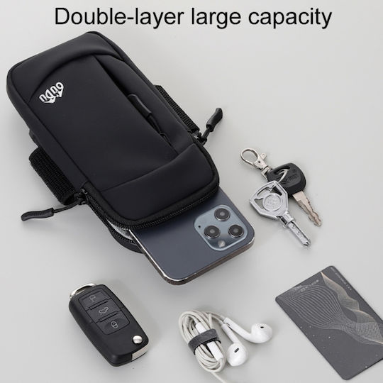Oudu Mobile Phone Bag Running Outdoor Unisex Case Portable Mobile Phone Sports Open Pink